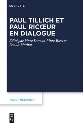 Volume 22 in the series Tillich Research
