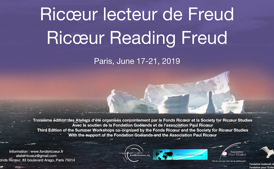 Ricœur lecteur de Freud - Troisième édition des ateliers d'été du Fonds Ricœur